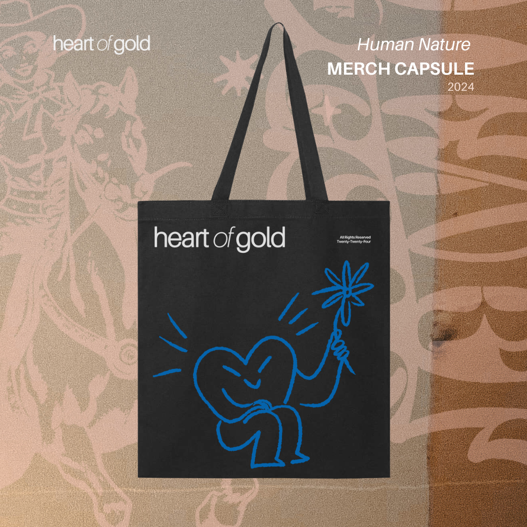 Heart of Gold - Human Nature Tote Bag