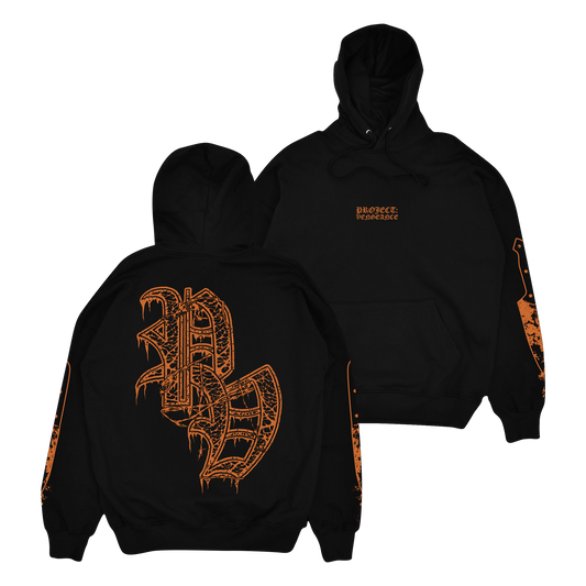 Project Vengeance - Embroidered Vengeance Hoodie (Black)
